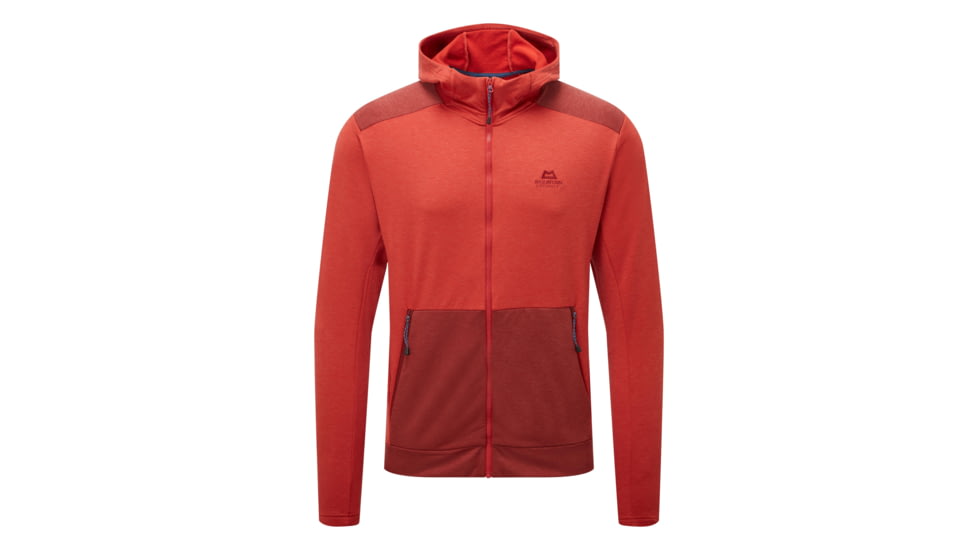 Mountain Equipment Oracool Hooded Jacket - Mens, Red Rock/Fired Brick, Small, 01799Red/FirBrickS