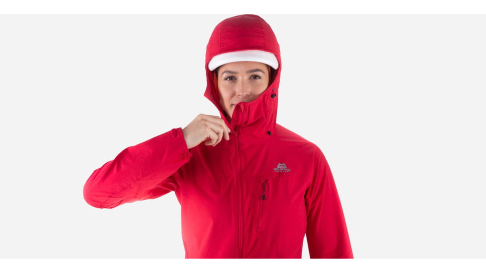 Mountain Equipment Squall Hooded Jacket - Womens, Capsicum Red, M, ME-002929-Me-01559-M