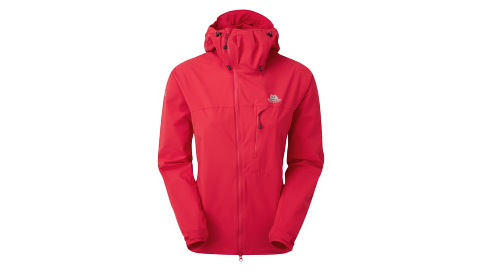 Mountain Equipment Squall Hooded Jacket - Womens, Capsicum Red, M, ME-002929-Me-01559-M
