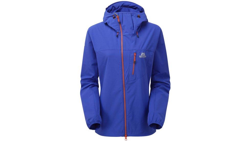 Squall Hooded Jacket - Womens -Celestial Blue-Small