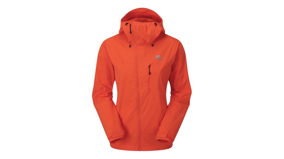 Mountain Equipment Squall  Hooded Jacket - Womens, Kumquat, 10 ME-002929 Kumquat 10 NA