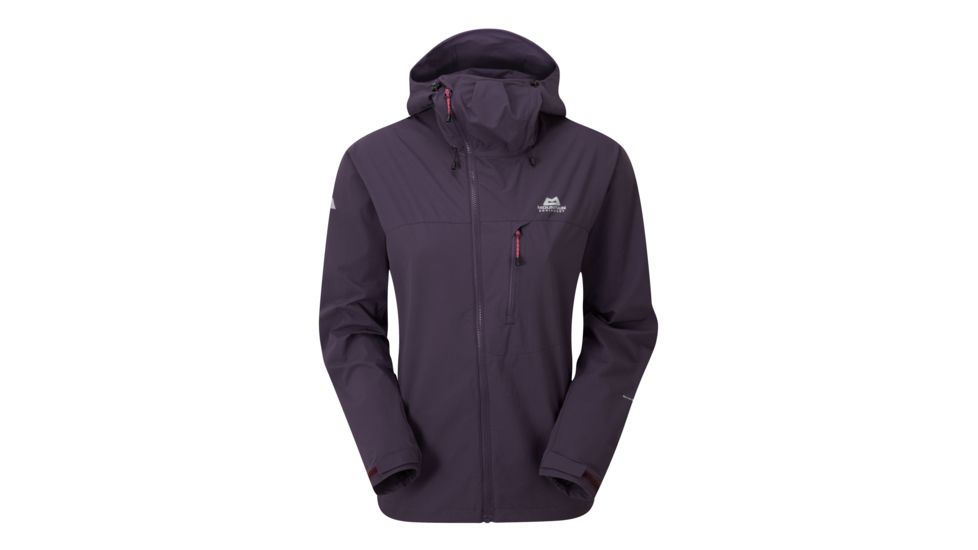 Mountain Equipment Squall  Hooded Jacket - Womens, NIghtshade, 12 ME-002929 NIghtshade 12 NA