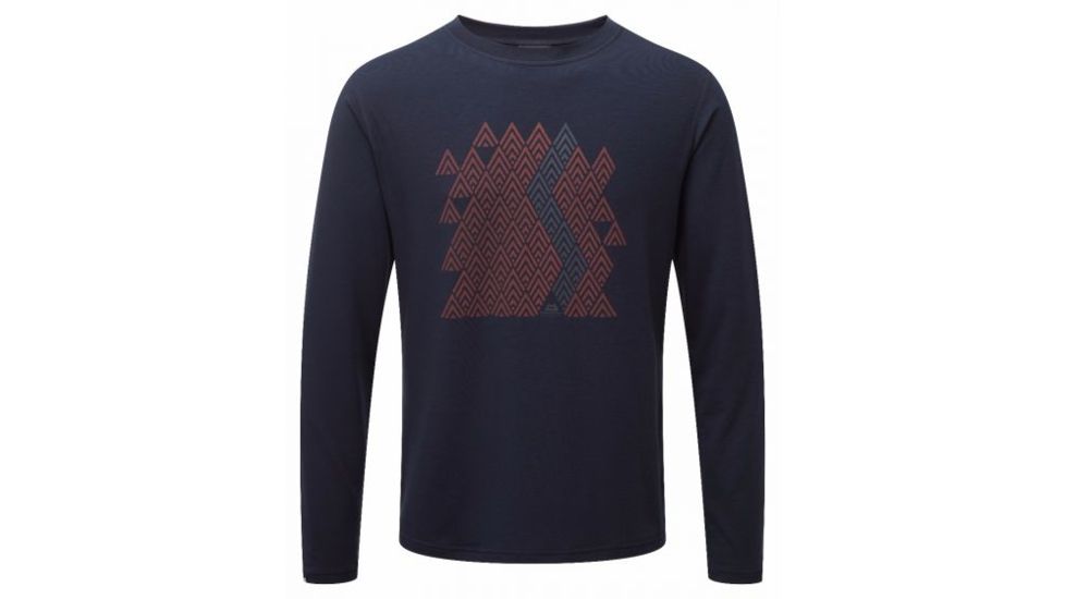 Mountain Equipment ZigZag LS Tee, Cosmos, Large 86-286-L-DEMO