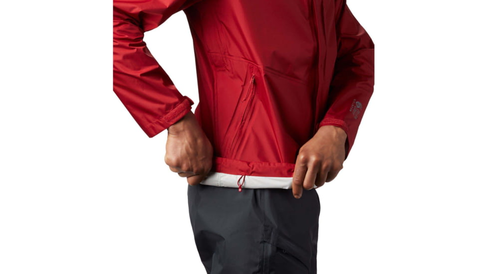 Mountain Hardwear Acadia Jacket - Mens, Dark Brick, 2XL, 1874541603-XX-Large