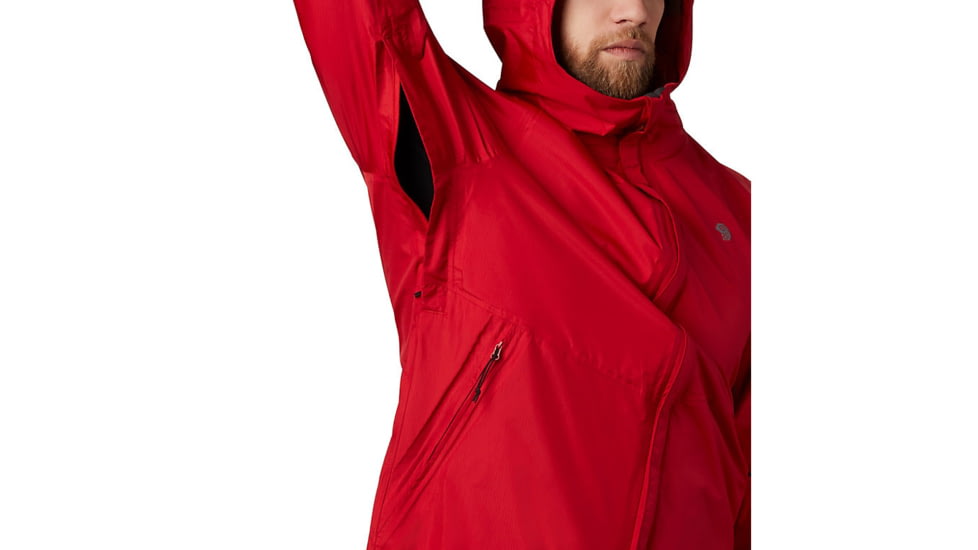 Mountain Hardwear Acadia Jacket - Mens, Racer, Large, 1874541637-L