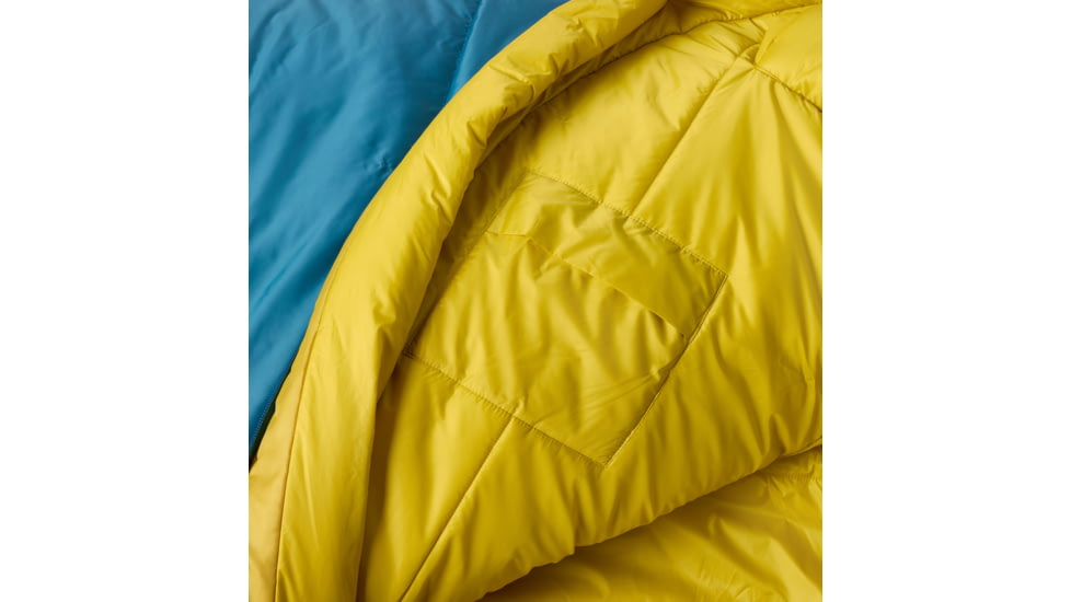 Mountain Hardwear Alamere 0F/-18C Sleeping Bag,Reg, Caspian, REGxLH, 190423036608