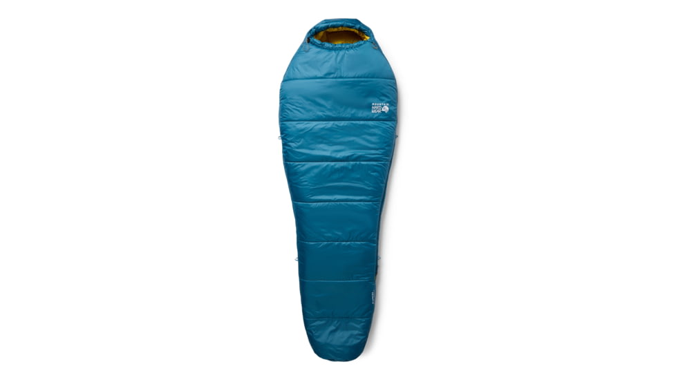 Mountain Hardwear Alamere 0F/-18C Sleeping Bag,Reg, Caspian, REGxLH, 190423036608