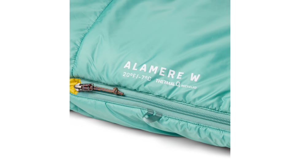 Mountain Hardwear Alamere W 20F/-7C Sleeping Bag,Reg, Light Icelandic, REGxRH, 190423051687