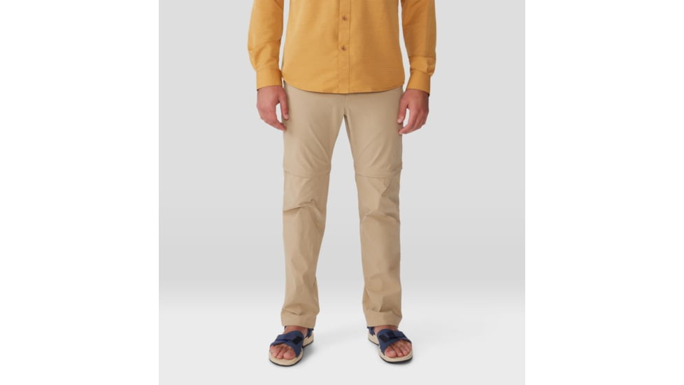 Mountain Hardwear Basin Trek Convertible Pant - Mens, Regular, Moab Tan, 33, 1997821214-33
