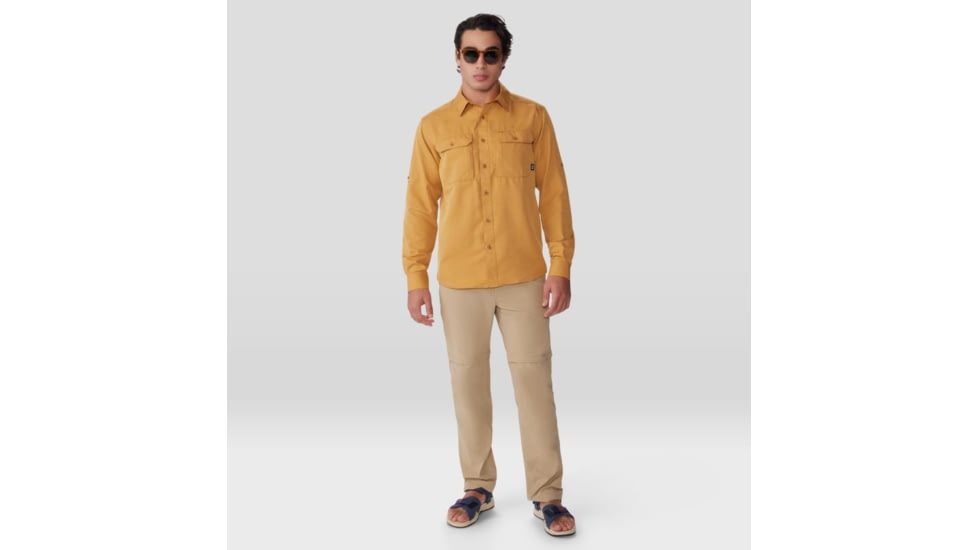 Mountain Hardwear Basin Trek Convertible Pant - Mens, Regular, Moab Tan, 33, 1997821214-33