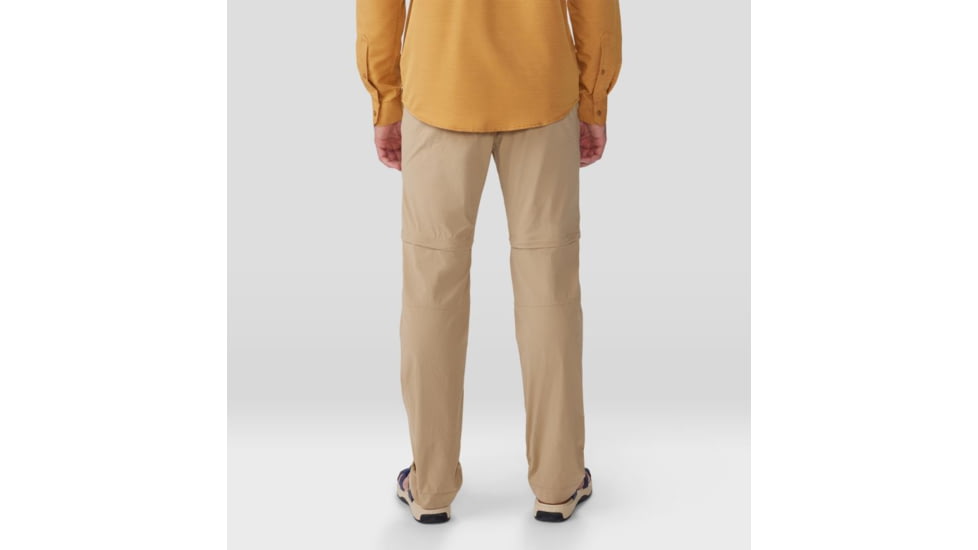 Mountain Hardwear Basin Trek Convertible Pant - Mens, Regular, Moab Tan, 33, 1997821214-33