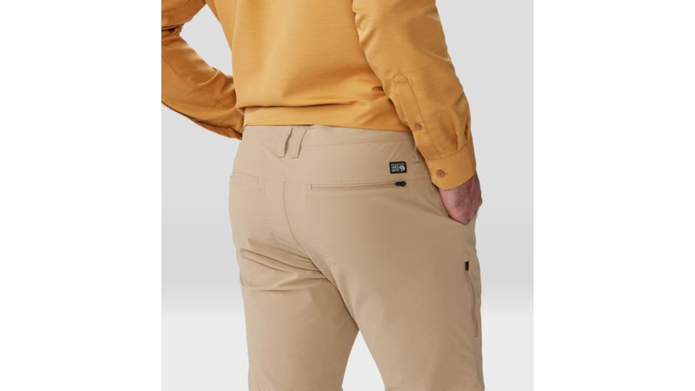 Mountain Hardwear Basin Trek Convertible Pant - Mens, Regular, Moab Tan, 33, 1997821214-33