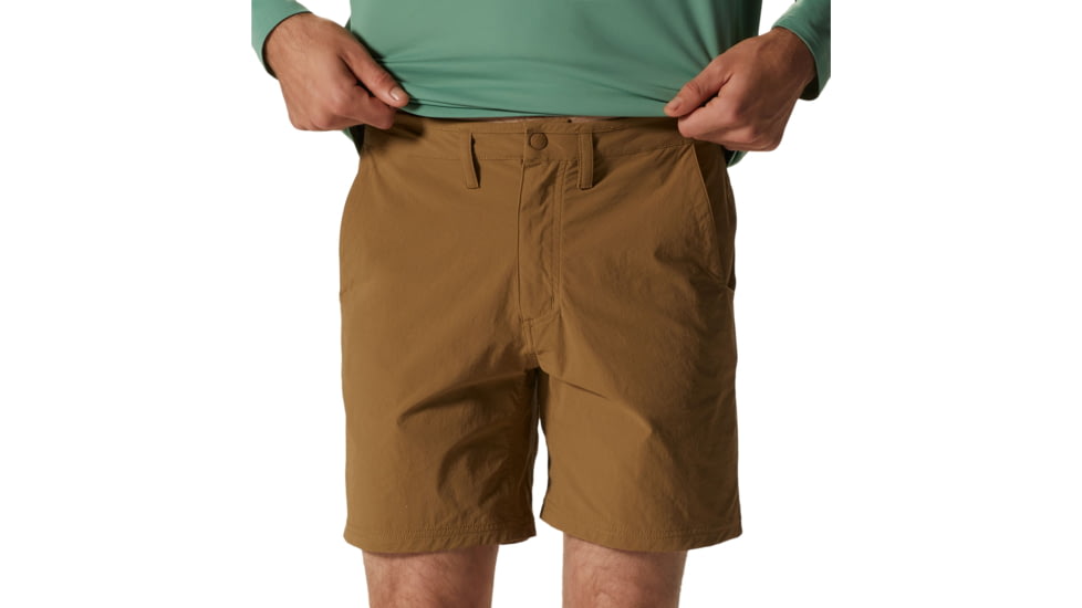 Mountain Hardwear Basin Trek Short - Mens, Corozo Nut, 36, Regular, 1927111239-36-R