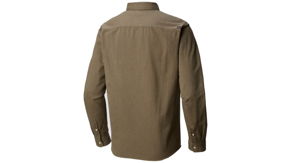 Mountain Hardwear Baxter Long Sleeve Shirt, Peatmoss, XXL, 1819741213-XXL