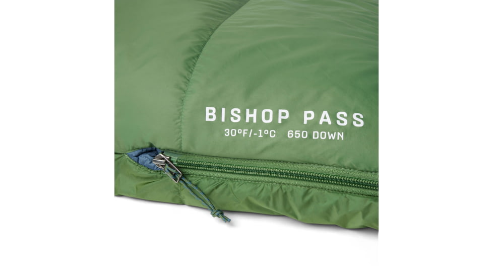 Mountain Hardwear Bishop Pass 30F/-1C Sleeping Bag, Fernwood, REGxRH, 2105581-308-REGxRH