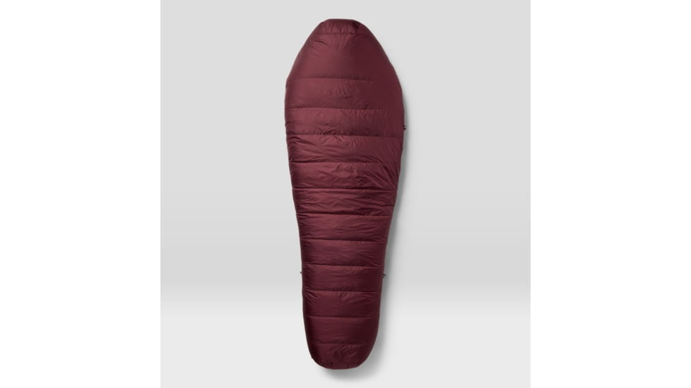 Mountain Hardwear Bishop Pass W 0F/-18C Sleeping Bag - Women's, Washed Raisin, LNGxRH, 2105592-629-LNGxRH