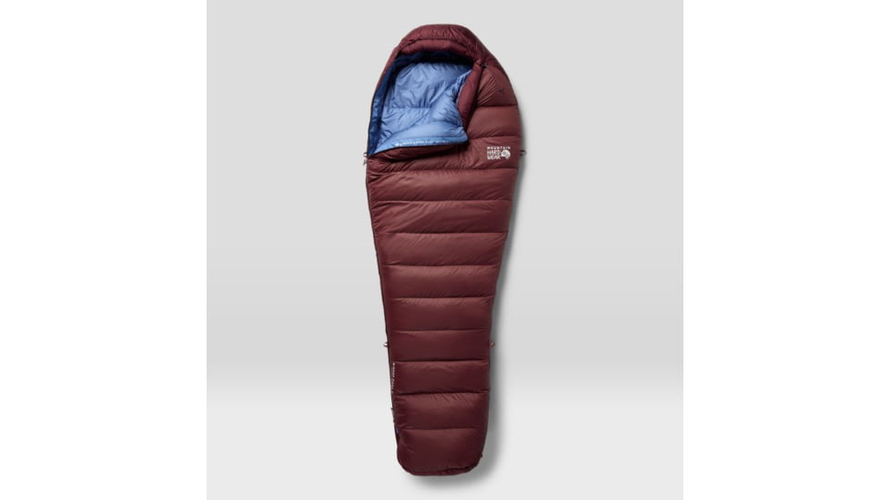 Mountain Hardwear Bishop Pass W 0F/-18C Sleeping Bag - Women's, Washed Raisin, LNGxRH, 2105592-629-LNGxRH