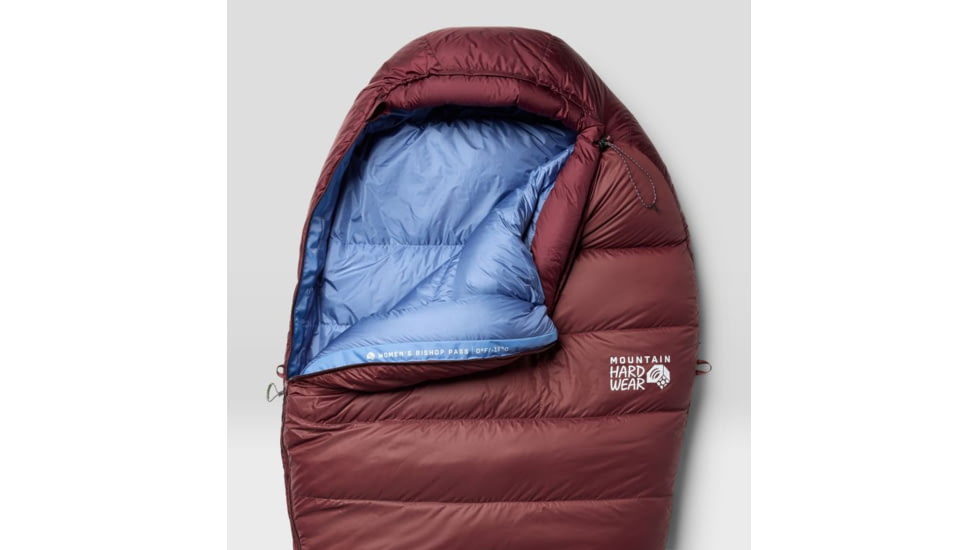 Mountain Hardwear Bishop Pass W 0F/-18C Sleeping Bag - Women's, Washed Raisin, LNGxRH, 2105592-629-LNGxRH
