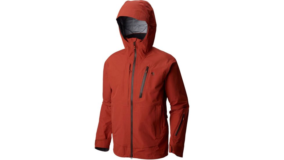 Mountain Hardwear Boundary Line Jacket Ski Shell Jacket - Men's, Dark Copper, Medium, 1818021838-M