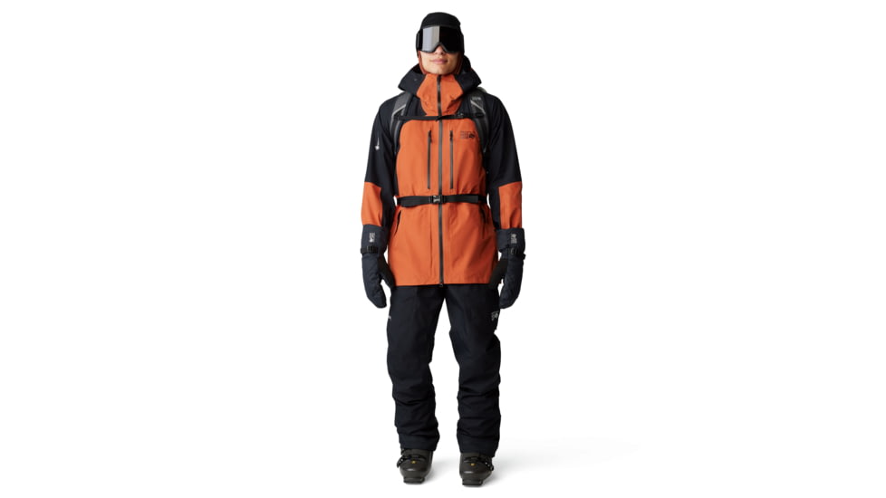 Mountain Hardwear Boundary Ridge GORE-TEX Bib - Mens, 009, LxR, 2043301-009-LxR