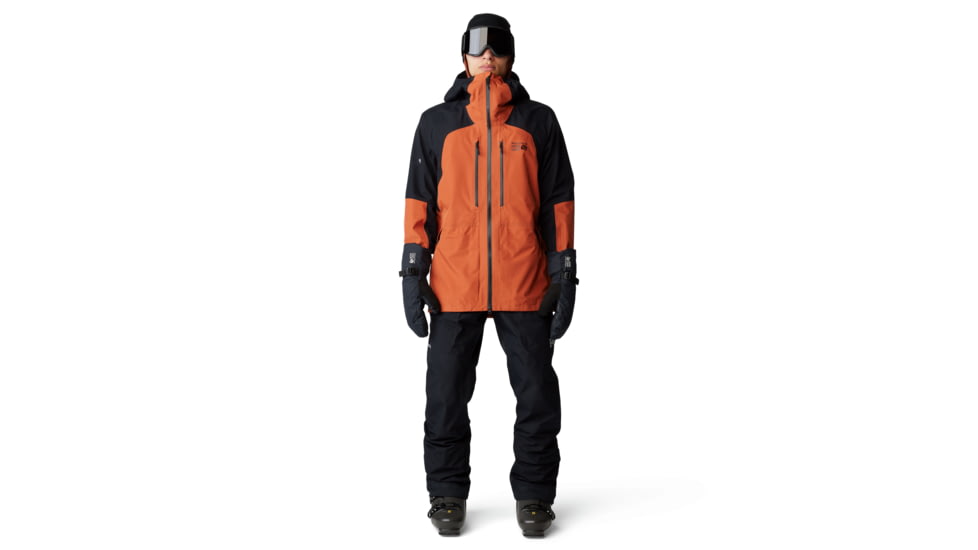 Mountain Hardwear Boundary Ridge GORE-TEX Bib - Mens, 009, LxR, 2043301-009-LxR