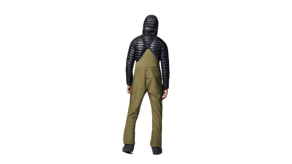 Mountain Hardwear Boundary Ridge Gore-Tex Bib - Mens, Combat Green, Small, Long, 1942821353-Combat Green-S-L