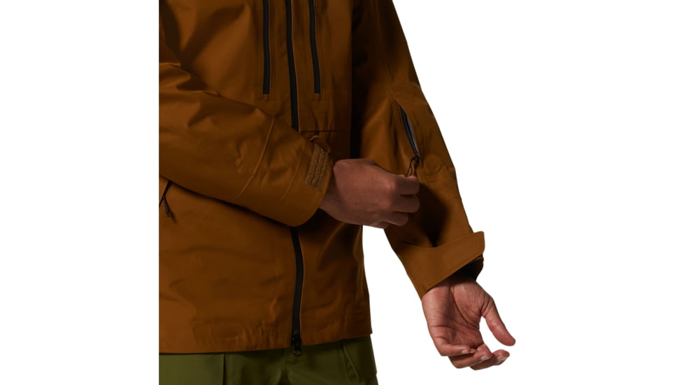 Mountain Hardwear Boundary Ridge Gore Tex Jacket - Mens, Golden Brown, Extra Large, 1942811233-Golden Brown-XL