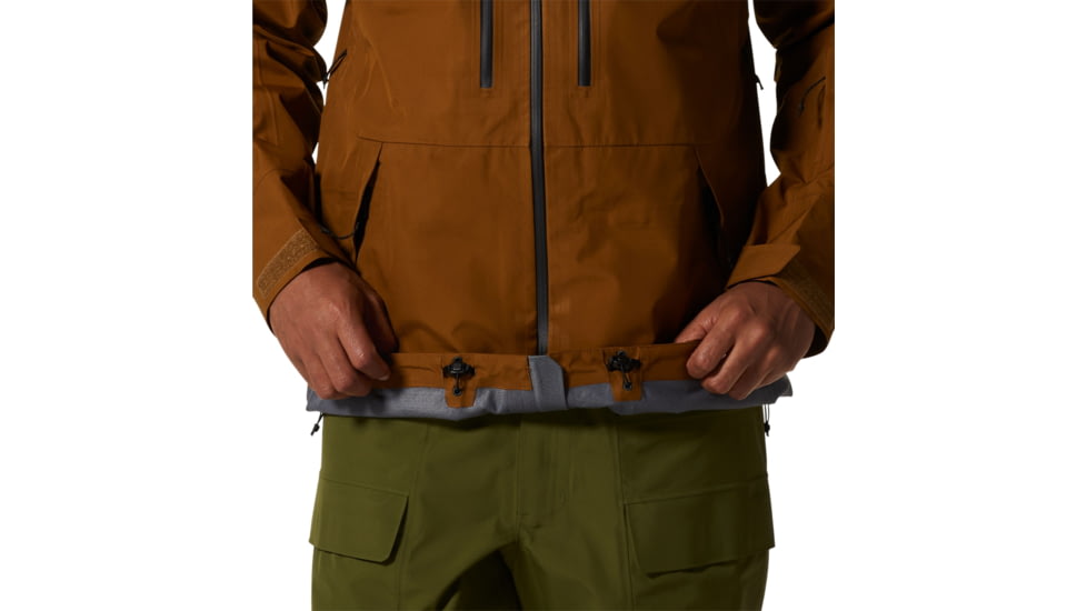 Mountain Hardwear Boundary Ridge Gore Tex Jacket - Mens, Golden Brown, Extra Large, 1942811233-Golden Brown-XL