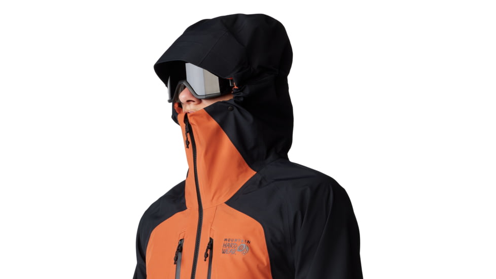 Mountain Hardwear Boundary Ridge Gore Tex Jacket - Mens, Raw Carnelian/Black, Large, 2043311859-L