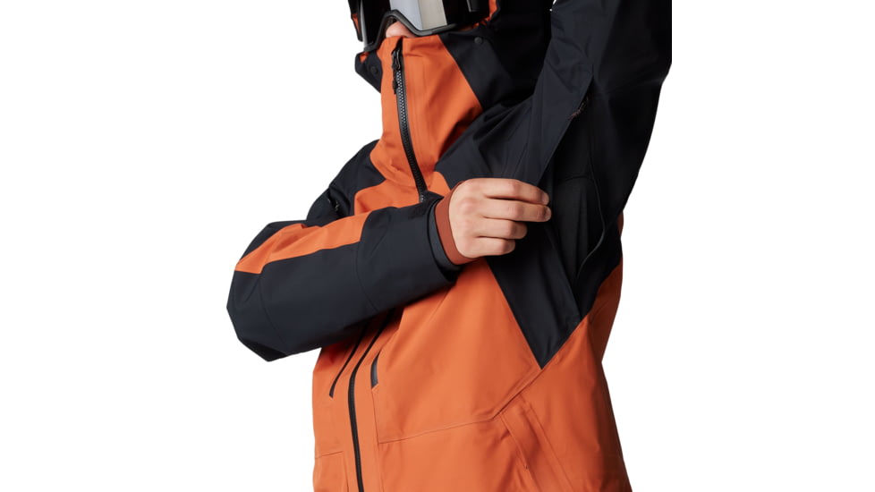 Mountain Hardwear Boundary Ridge Gore Tex Jacket - Mens, Raw Carnelian/Black, Large, 2043311859-L