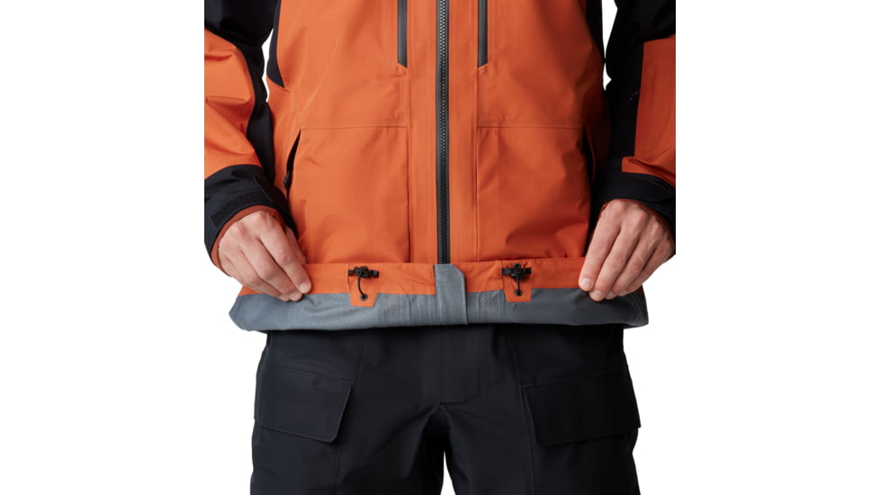 Mountain Hardwear Boundary Ridge Gore Tex Jacket - Mens, Raw Carnelian/Black, Large, 2043311859-L