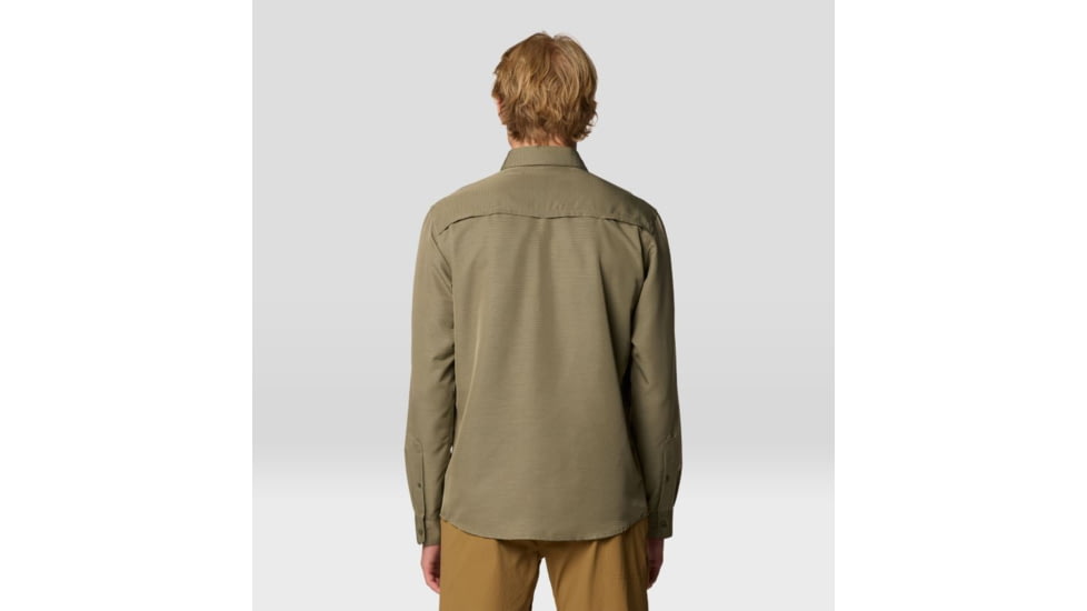 Mountain Hardwear Canyon Extended Long Sleeve Shirt - Mens, Stone Green, S, 190423047321