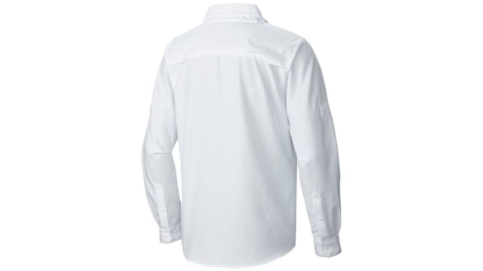 Mountain Hardwear Canyon Long Sleeve Shirt - Men's, White, XXL, OM7043100-XXL