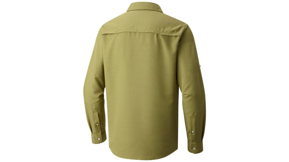Mountain Hardwear Canyon Long Sleeve Shirt - Men's, Fatigue Green, L 1648751303-L