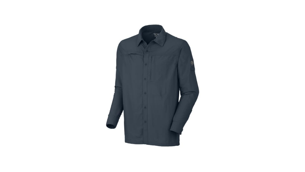 Mountain Hardwear Canyon Long Sleeve Shirt - Men's-Sea Salt-Large