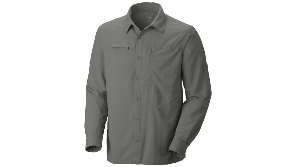 Mountain Hardwear Canyon Long Sleeve Shirt - Men's-Sea Salt-Small
