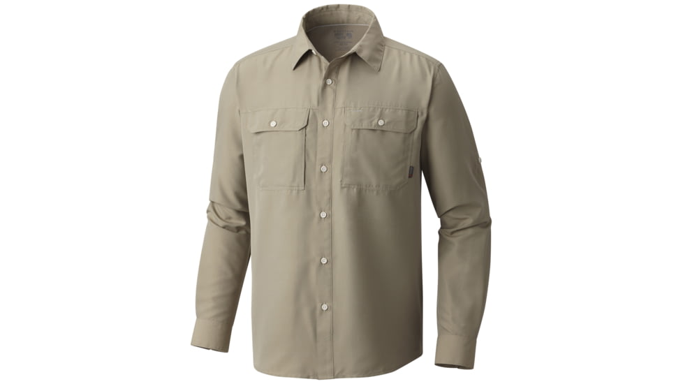 Mountain Hardwear Canyon Long Sleeve Shirt - Men's, Badlands, Extra Large, OM7043103-XL