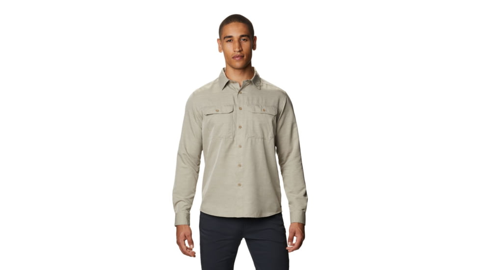 Mountain Hardwear Canyon Long Sleeve Shirt - Men's, Badlands, XXL, OM7043103-XXL