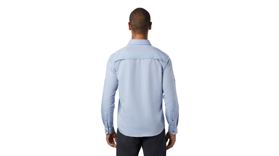 Mountain Hardwear Canyon Long Sleeve Shirt - Men's, Deep Lake, Medium, OM7043451-M