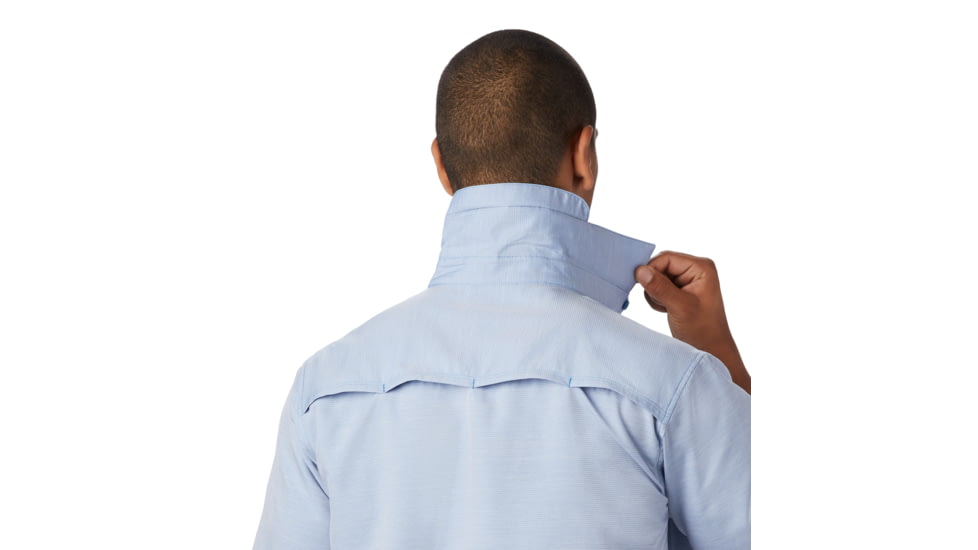 Mountain Hardwear Canyon Long Sleeve Shirt - Men's, Deep Lake, Medium, OM7043451-M