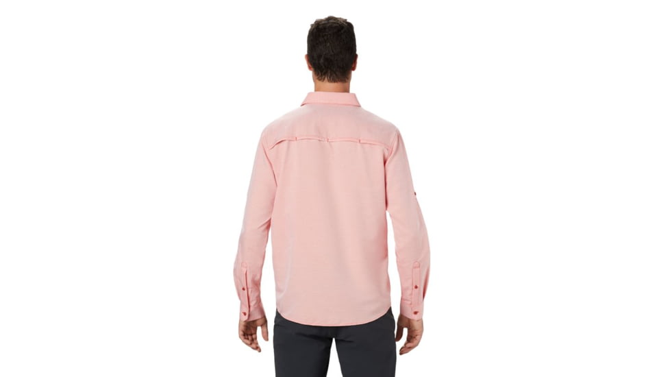 Mountain Hardwear Canyon Long Sleeve Shirt - Mens, Desert Red, Large, 1648751831-Desert Red-L