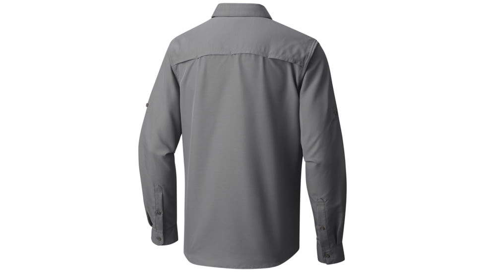 Mountain Hardwear Canyon Long Sleeve Shirt - Men's, Manta Grey, Large, OM7043073-L