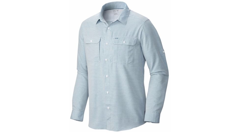 Canyon Long Sleeve Shirt - Mens-Phoenix Blue-XX-Large