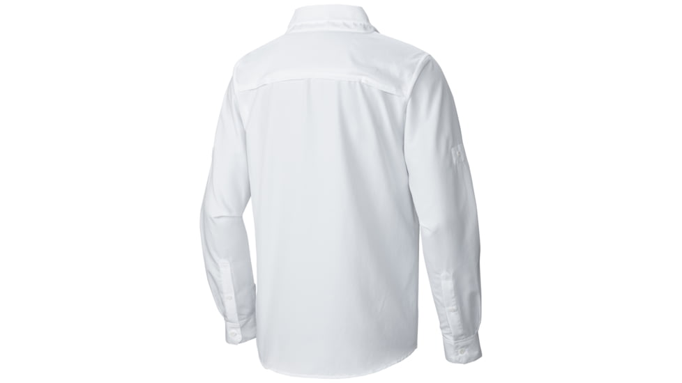 Mountain Hardwear Canyon Long Sleeve Shirt - Men's, White, Large, OM7043100-L