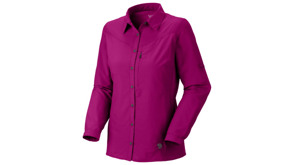 Mountain Hardwear Canyon Long Sleeve Shirt - Women's-Deep Blush-6