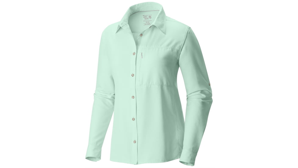 Mountain Hardwear Canyon Long Sleeve Shirt - Women's-Sea Ice-Medium