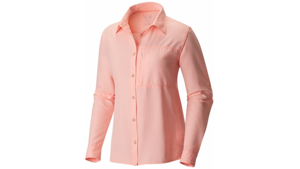 Canyon Long Sleeve Shirt - Womens-Coralescent-Small
