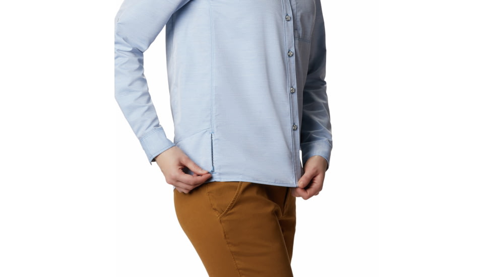 Mountain Hardwear Canyon Long Sleeve Shirt - Womens, Deep Lake, Extra Large, 1648531451-Deep Lake-XL