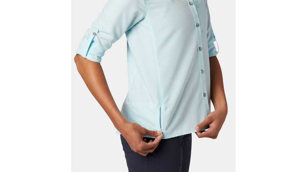 Mountain Hardwear Canyon Long Sleeve Shirt - Womens, Eddy, Small, 1648531376-S