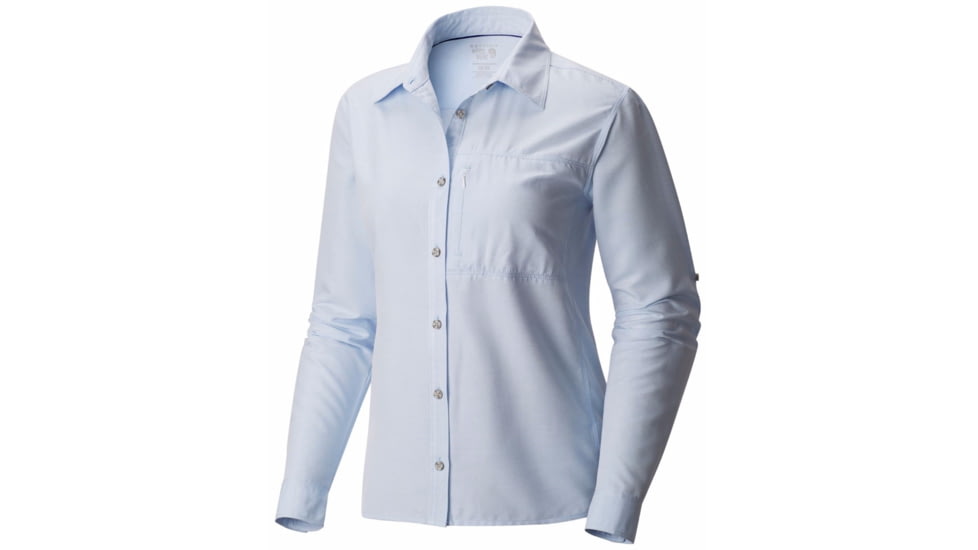Canyon Long Sleeve Shirt - Womens-Frosted Blue-X-Large
